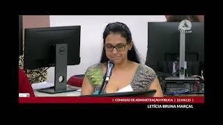 Depoimento de Letícia Bruna Marçal, em Audiência Pública na ALMG sobre Teletrabalho