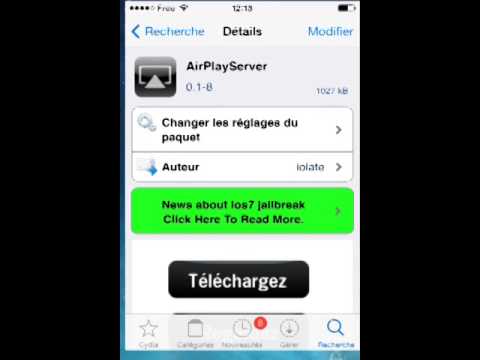 comment installer airplay sur ipad 2