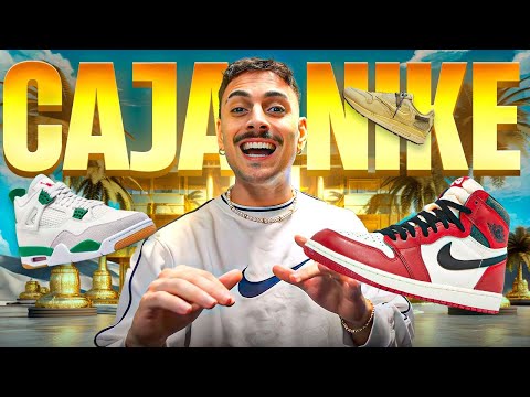 ABRIENDO CAJA DE NIKE PREMIUM - JORDAN, CACTUS JACK, BE TRUE