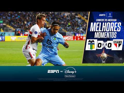 Gols e lances de O Higgins x São Paulo