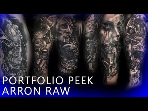 Tattoo Portfolio Peek - Arron Raw