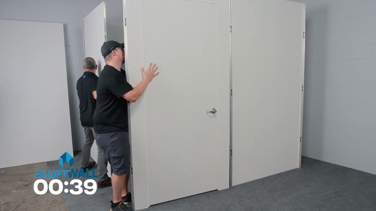SwiftWall® Click | Can you build a room in 60 Seconds? SwiftWall Click One-Minute Challenge