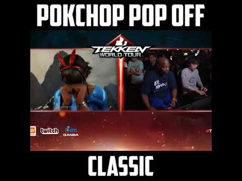 CLASSIC POKCHOP POP OFF.. vs JimmyJTran! 🔥😂😂 PokChop (Josie) vs JimmyJTran (Bryan) Tekken 7 Worl