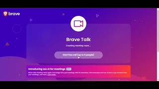 Brave Talk Tutorial (Web Site)