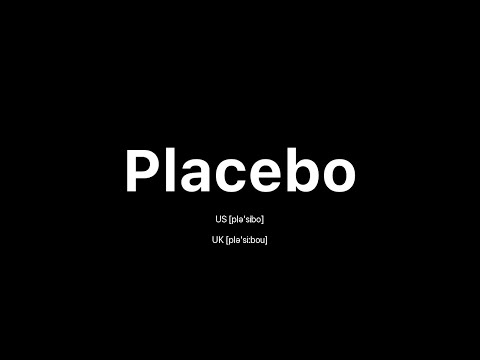 How to Pronounce Placebo: 🇺🇸 American English vs. 🇬🇧 British English