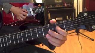 Paul Gilbert- Pulsar - Intro Riff Explanation