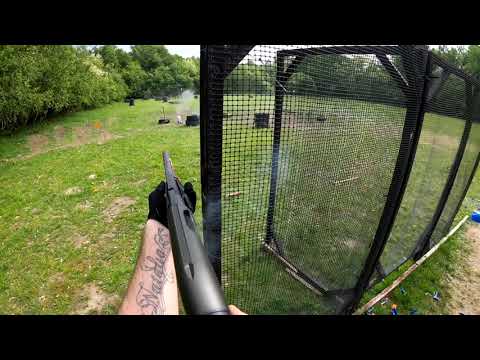 Trening strzelby IPSC / Benelli Nova Speed w akcji
