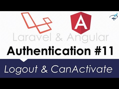 Laravel Angular Authentication with JWT | Logout CanActivate 11