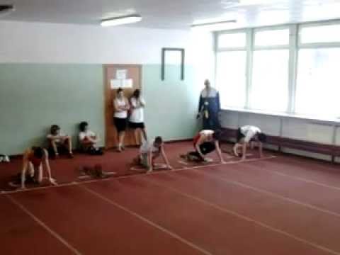 Start Julki na 60 metrów. Halowy Miting WMOZLA 15.01.2012r.