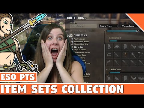 ESO Item Sets Collection Preview | ESO PTS | Elder Scrolls Online Greymoor Markarth