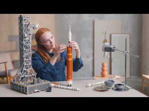 Vidéo LEGO Icons 10341 : Le système de lancement spatial d'Artemis de la NASA