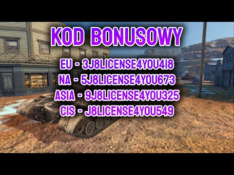 Bonus code for license | WOT Blitz