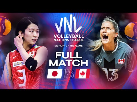 Japan 🇯🇵 vs. Canada  🇨🇦 - VNL 2024 | Full Match - Week 3
