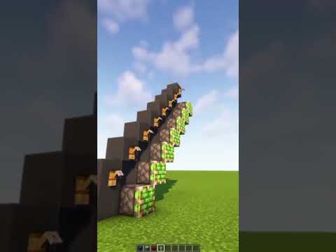 RN Gaming🎮 - Make automatic stairs in Minecraft ( world smallest violin ) #minecraft #build & hacks # RNGaming551