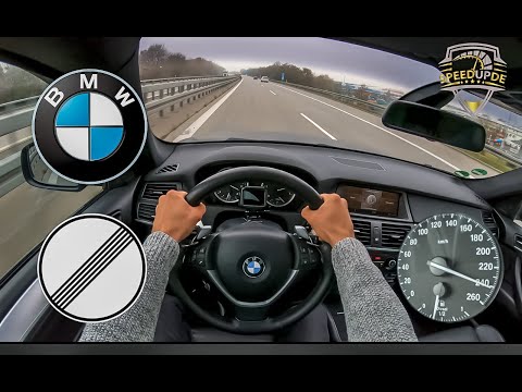 BMW X6 xDrive30d E71 245 HP TOPSPEED ON GERMAN AUTOBAHN (NO LIMIT) by SpeedUpDE