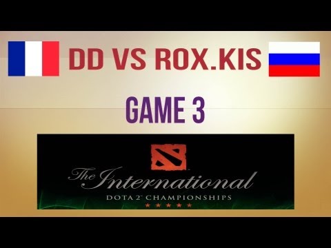 DD vs RoX.KIS g.3 Round 2 Winners Final TI3 Western Qualifier (feat. NS)