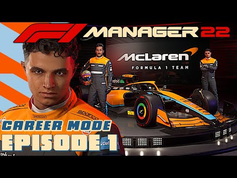 DOES RICCARDIO STAY OR GO?! - F1 Manager 2022 McLaren Let's Play - Part 1