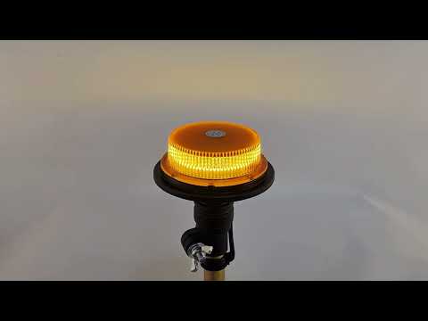 Проблесковый маяк Samrai MK32H на кронштейн DIN  один режима, 12 см, 12-24V