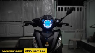 Winner V1 độ bi cầu 70W Siêu Đẹp Siêu Sáng Test Thực Tế tại T23Shop Cần Thơ