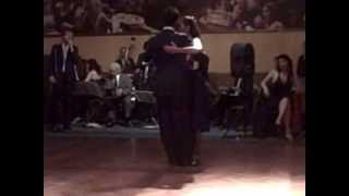 "Los Totis" Virginia Gomez & Christian Marquez @ Milonga Parakultural  to Orchestra Color Tango