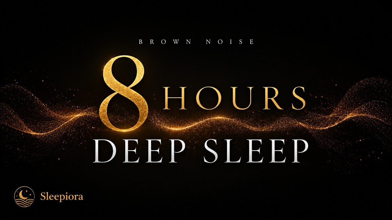 Brown Noise Beats Insomnia | Deep Sleep in Minutes | No Ads