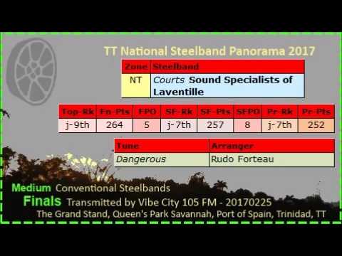 Pano Finals Medium 2017 - Sound Specialists of Laventille - Dangerous (Arr Rudo Forteau)