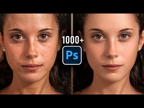 Batch Retouch 1000+ Photos in 1 Click! (Photoshop & AI)