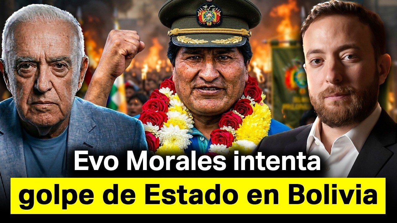 🚨 EVO MORALES mueve BASES INDÍGENAS para GOLPE DE ESTADO en BOLIVIA | Agustín Laje y Carlos Ruckauf
