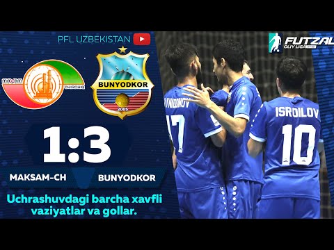 Oliy liga. 3-tur MAKSAM-CHIRCHIQ — BUNYODKOR 1:3