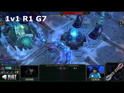 Doinb Lucian vs Ceros Syndra | 1vs1 Ro16 2019 All-Star Las Vegas | LPL vs LJL
