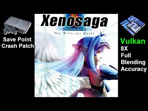 Xenosaga Episode I - Der Wille Zur Macht | PCSX2 1.7.2282 | Vulkan 4K ( 8xIR )  60FPS PS2 PC Test