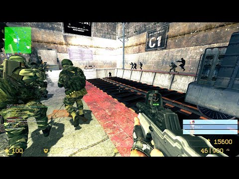 CSS: Zombie Escape Mod - ze_FFVII_Mako_Reactor_v3_1 (Normal) on Unloze