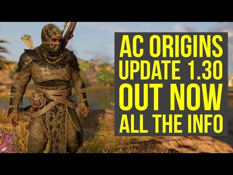 Assassin's Creed Origins Update 1.30 OUT NOW - New Game Plus & Discovery Tour (AC Origins 1.30) Video