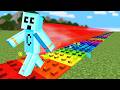 Minecraft But Everything I Touch Turns To Lego