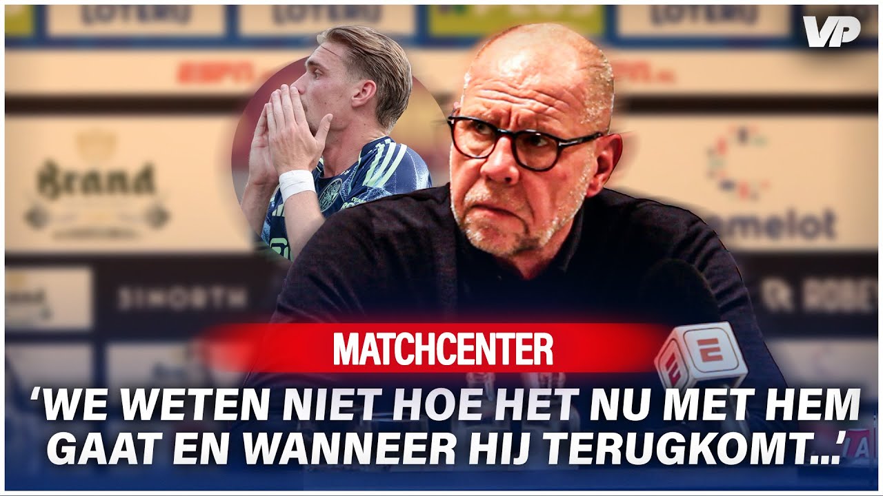 Zorgen bij Ajax: 'Weten niet hoe het met hem gaat en wanneer hij terugkomt'