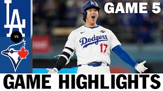 Download lagu Los Angeles Dodgers vs Toronto Blue Jays Highlights | World Series Game 5 (10/29/25) MLB Highlights mp3 Download lagu Los Angeles Dodgers vs Toronto Blue Jays Highlights | World Series Game 5 (10/29/25) MLB Highlights mp3