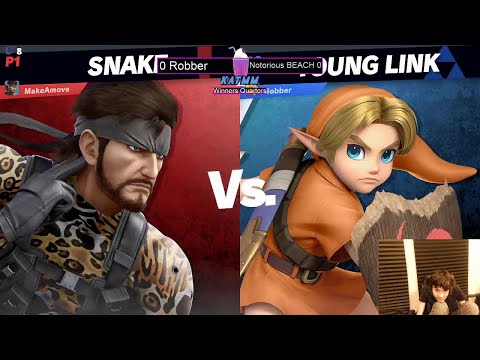 KATMM 42 Robber(Young Link) vs Notorius BEACH(Snake) winners quarters