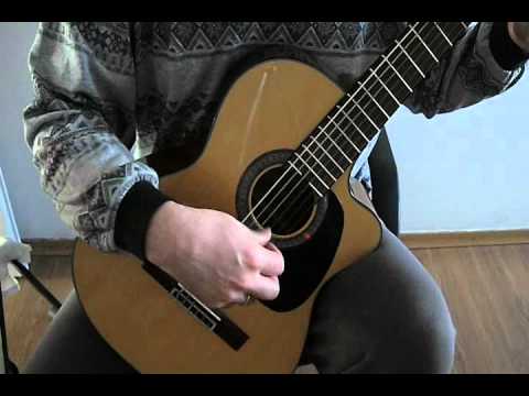 Tirando vezba 3 desna ruka - Mala skola gitare - Casovi gitare