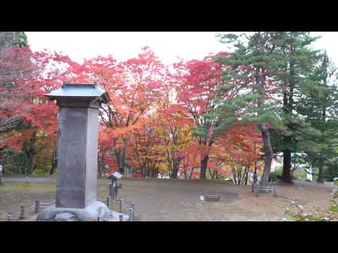 土津神社紅葉（猪苗代町）