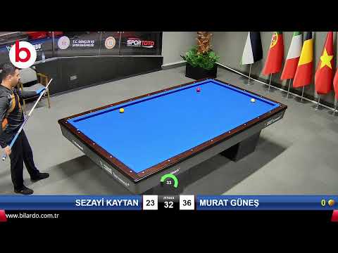 SEZAYİ KAYTAN & MURAT GÜNEŞ Bilardo Maçı - 2022 ERKEKLER 1.ETAP-14.TUR