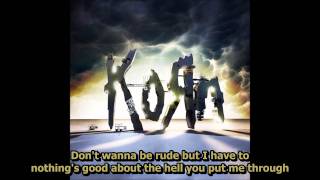 KoRn - Narcissistic Cannibal [Lyrics] [HD]