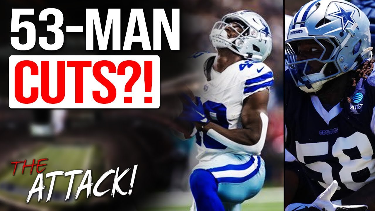 Dallas Cowboys RELEASE 8 PLAYERS IN FIRST ROUND OF CUTS For 53-Man Roster!