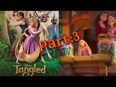 Tangled Movie Part 3 | Rapunzel Tangled Kingdom Hearts Action Fantasy in Urdu | #tangledrapunzel