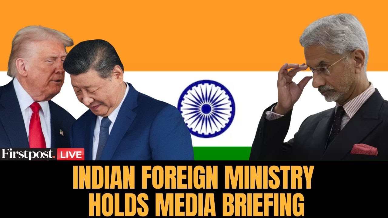 LIVE: Ministry of External Affairs Briefs Media | XI-Trump Meeting | Russian Oil | Trump Tariffs