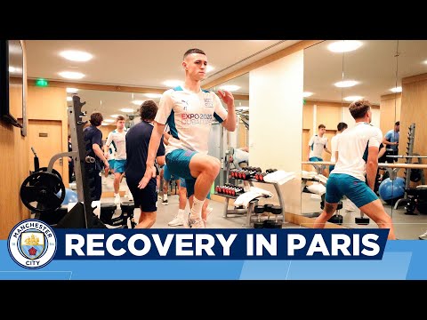 Behind the scenes in the Gym! | Man City Training post PSG