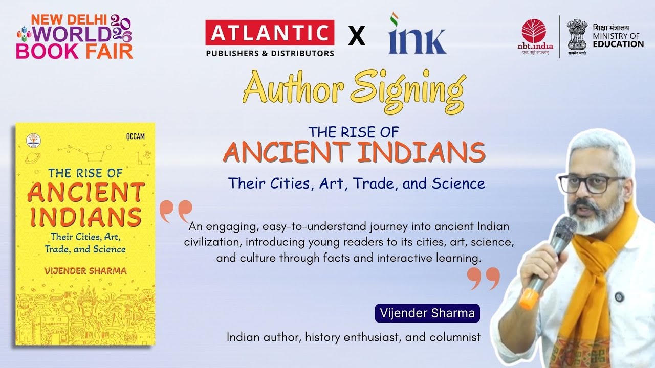 Author Signing Event with Vijender Sharma – New Delhi World Book Fair 2026
