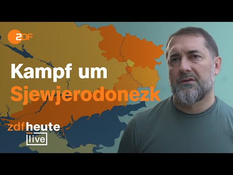 Under constant fire: Luhansk region governor in an interview | ZDFheute live