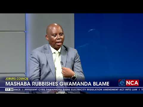 Former JHB mayor, Herman Mashaba rubbishes Gwamanda's blame