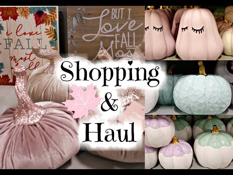 🎃FALL DECOR SHOP WITH ME & HAUL/ AT HOME STORE🎃