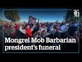 Mongrel Mob Barbarian President S Funeral Nzherald Co Nz